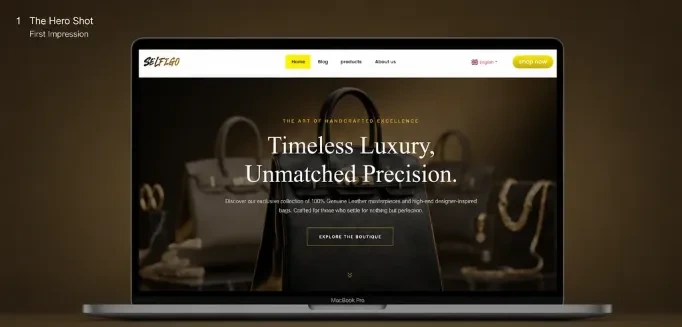 Selfigo — Luxury E-Commerce